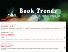 Tablet Screenshot of booktrends.org